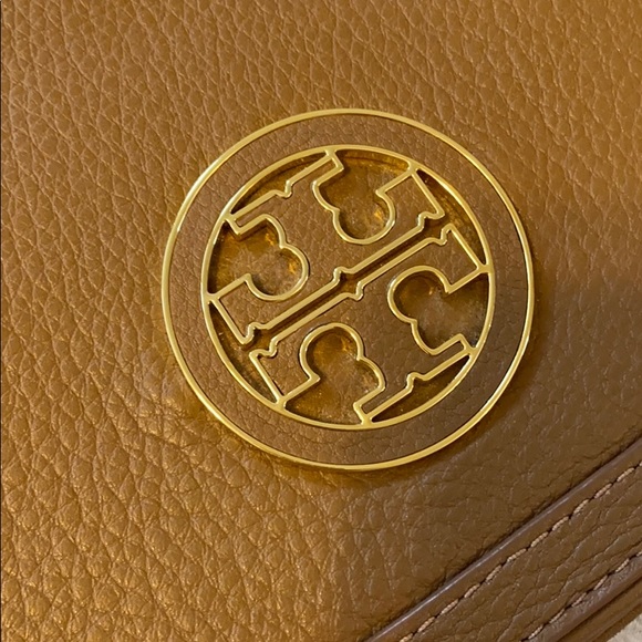 Tory Burch crossbody/ clutch in royal tan - Picture 2 of 8